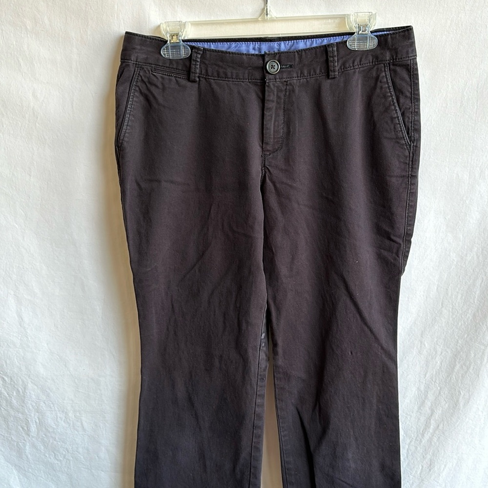 Dockers black straight leg pants, size 10